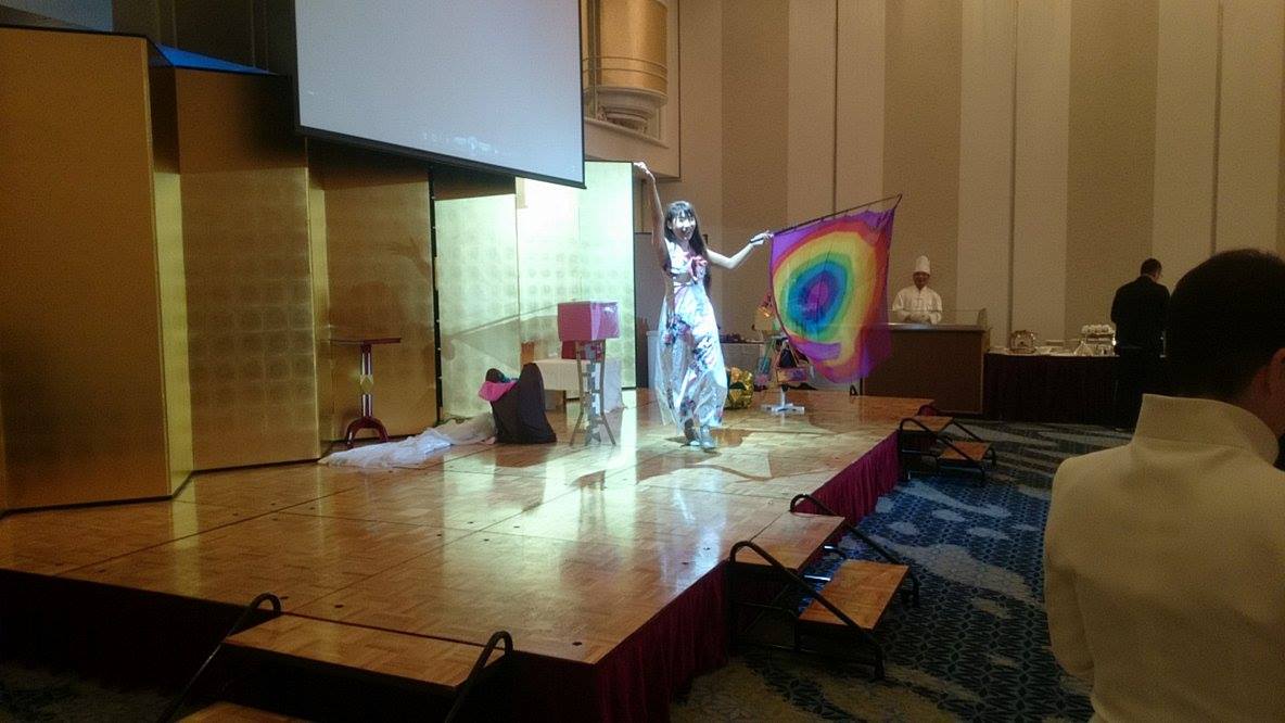 浅草　創立記念式典　余興マジック