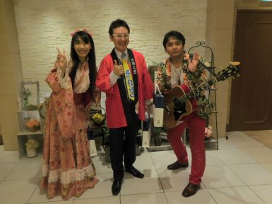 錦糸町・賀詞交歓会の余興で出張マジックショー