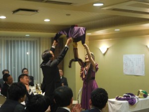 お客様参加型コミュニケーションマジック