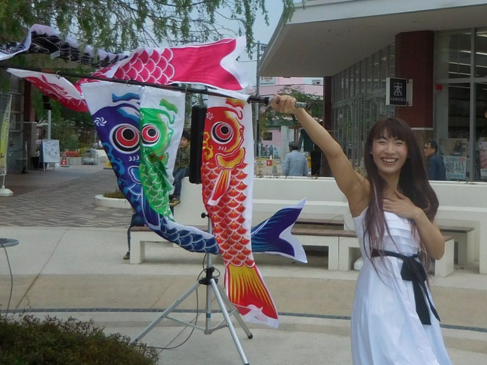 川越ショッピングセンター　ゴールデンウィークイベントでマジック