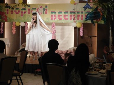 栃木県乃木温泉ホテル様にてビアホールマジック