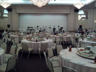 長野県上田市にてお客様感謝祭で余興マジック