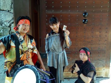 長野県上田市にてお客様感謝祭で余興マジック