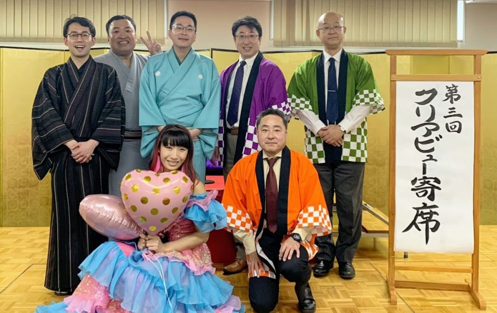 千葉県柏クリアビュー寄席にて出張マジック