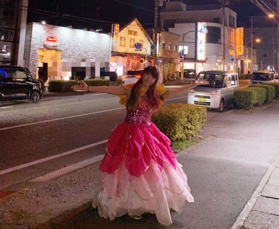 群馬県太田市にて飲食店様イベントで出張マジック　1日目