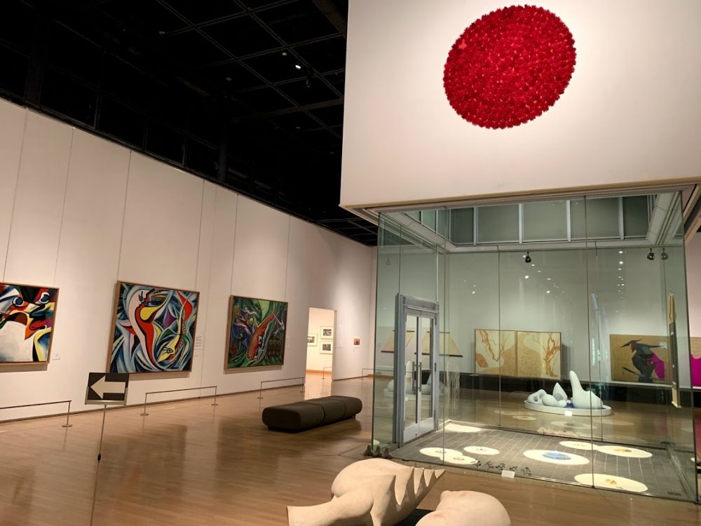 川崎市　岡本太郎美術館で芸術鑑賞