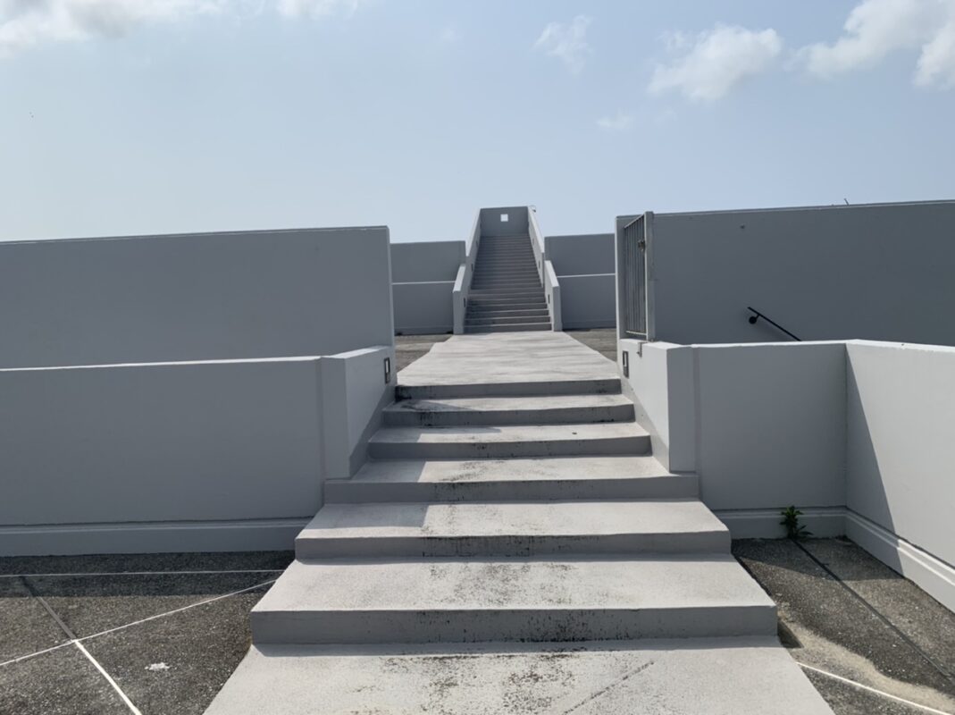 4月沖縄旅④　佐喜眞美術館・屋上