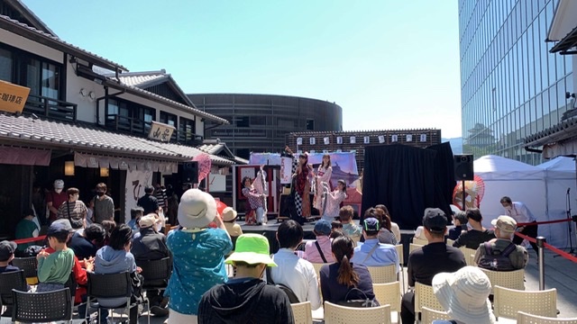 小田原駅前の複合施設「ミナカ小田原」様のゴールデンウィークイベントでイリュージョンマジックショー