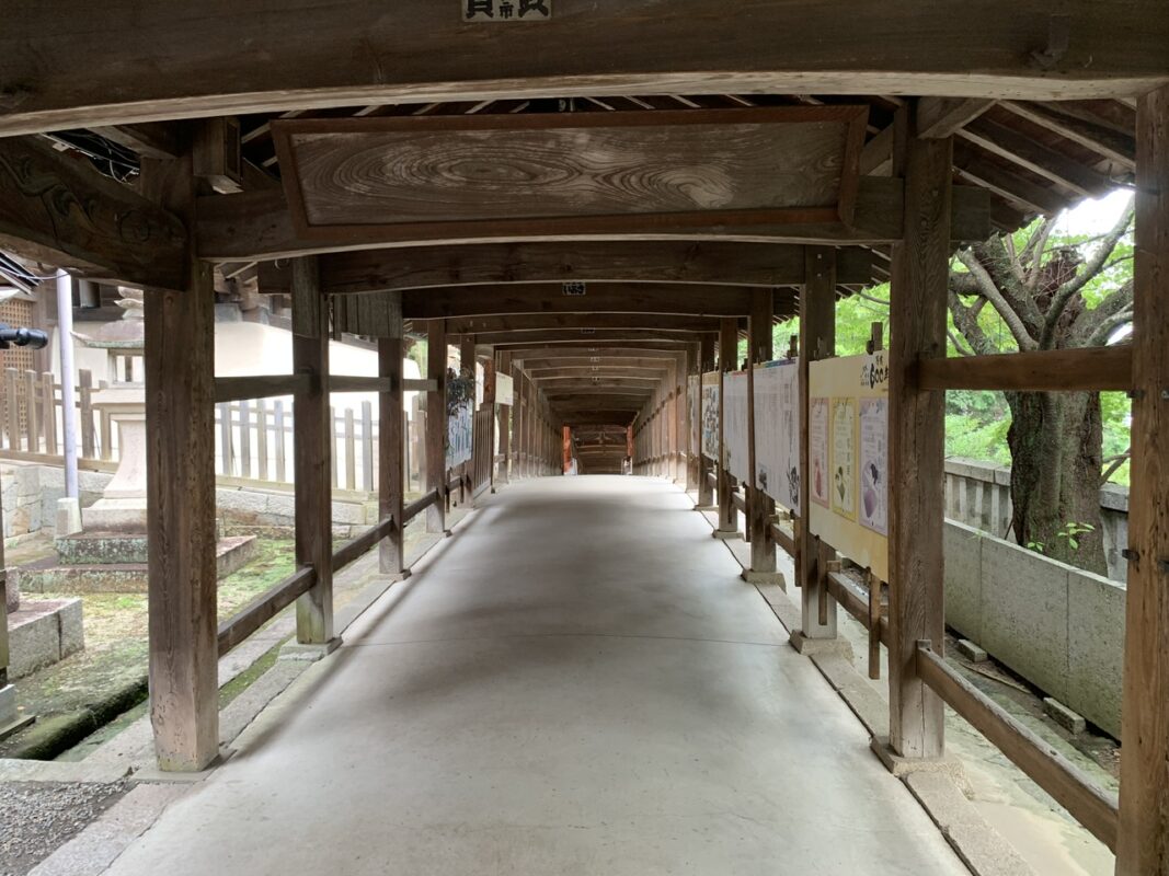 吉備津神社・廻廊