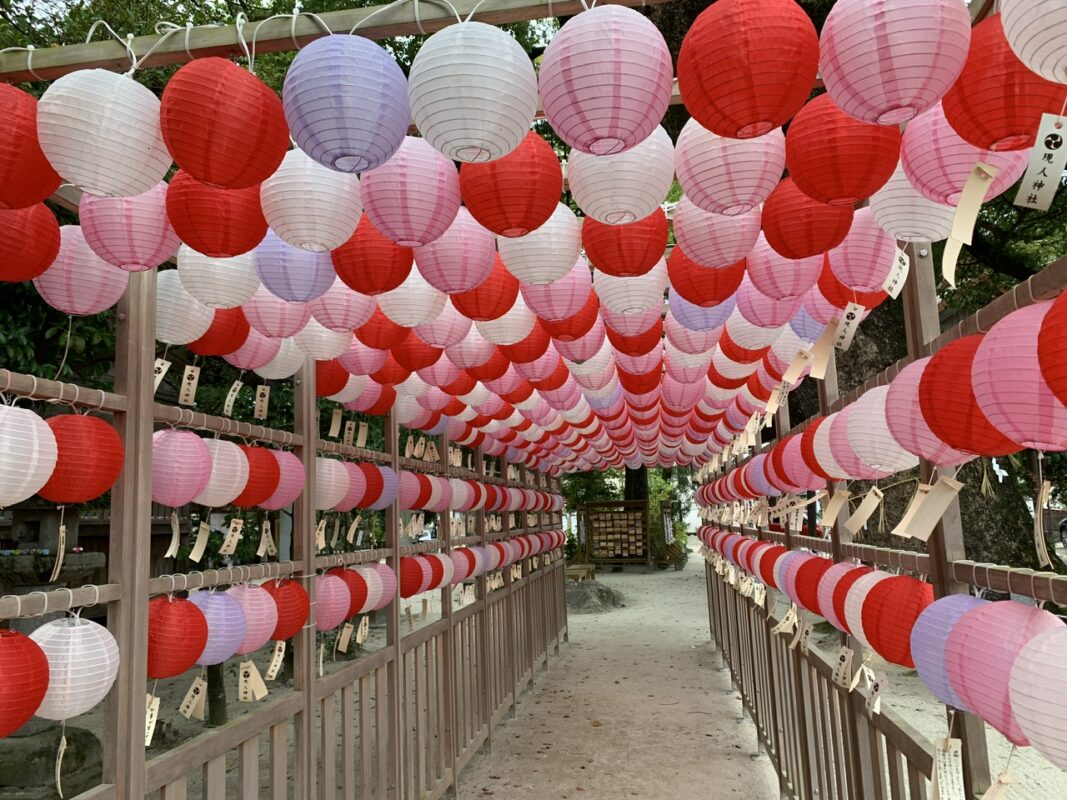 マジシャン福岡旅　那珂川市・現人神社