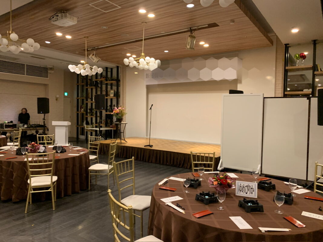 茨城県　懇親会の余興で変面＆マジックショー