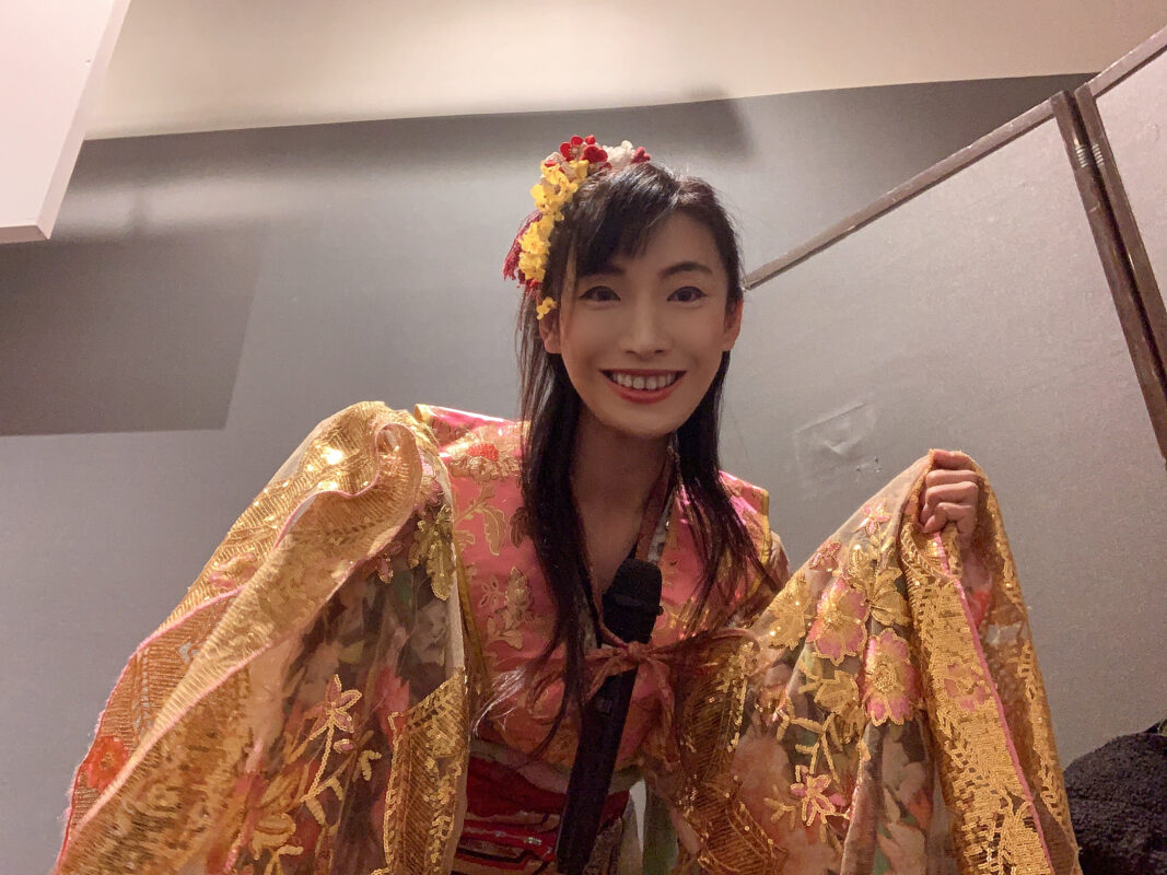 福岡県福岡市博多区　新年会の余興で和風マジックショー