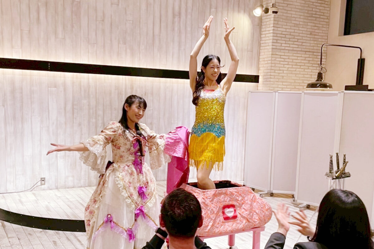 東京都渋谷区　懇親会パーティーでイリュージョンマジック